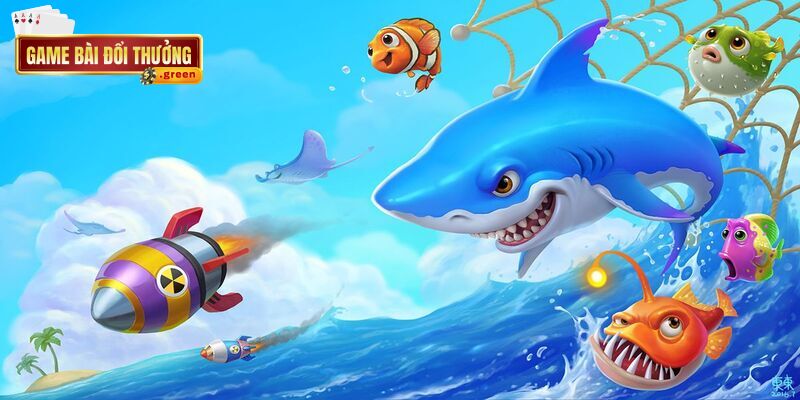 Bắn cá đổi thưởng: Khám phá ngay đại dương đầy kỳ thú 5 Áp dụng bắn ria để dễ dàng tiêu diệt những chú cá khác nhau